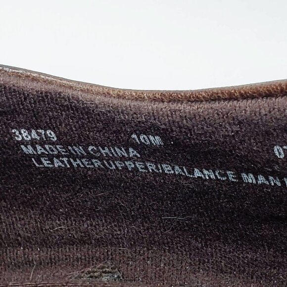 Clarks Bendables Brown Leather Heeled Loafers 10M - Picture 4 of 11